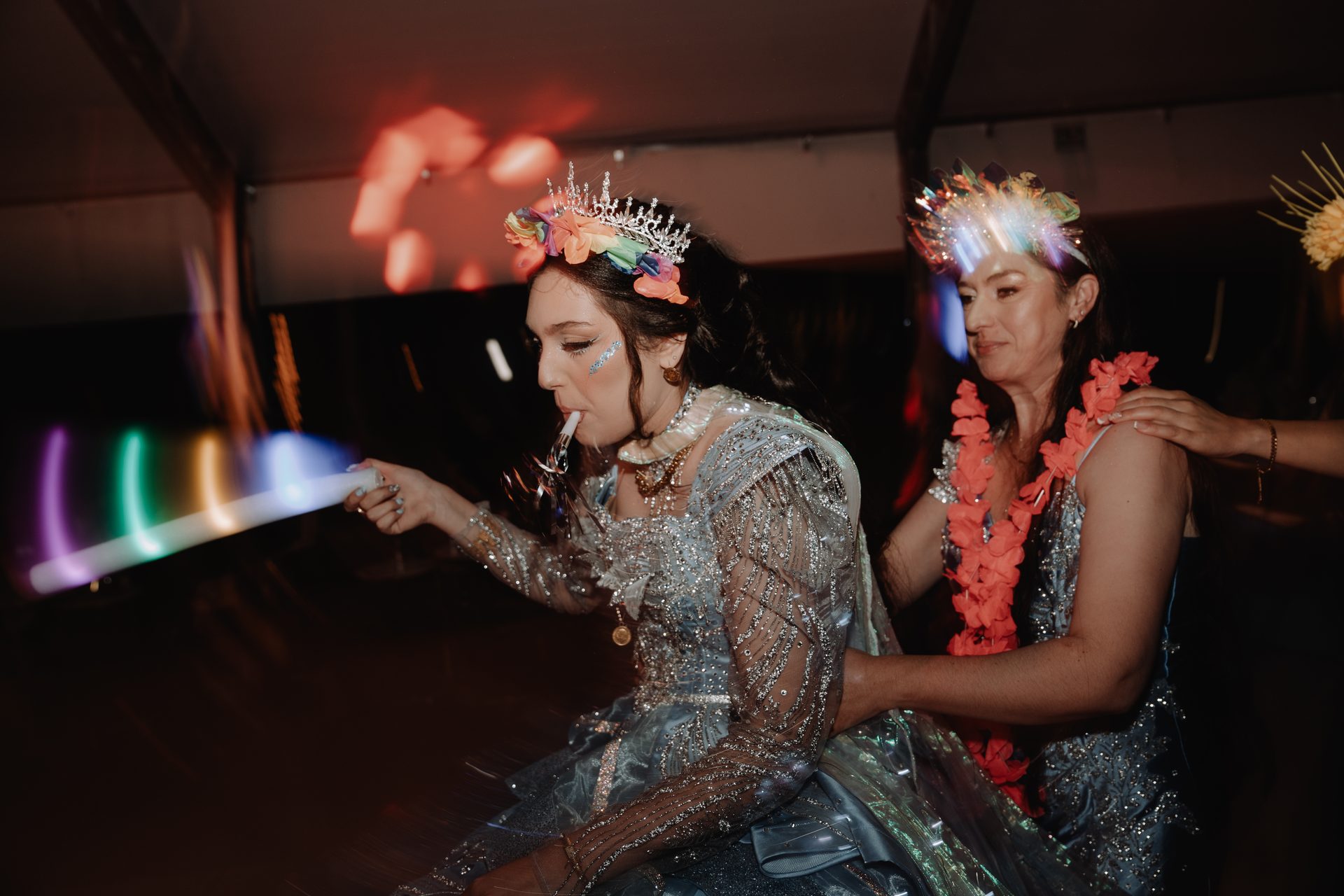 Quinceañera: entrada al salón
